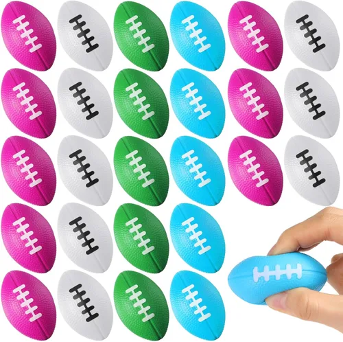Miniatura 15 de Blulu Paquete de 30 mini bolas de fútbol de espuma para el estrés a granel de 2.17 pulgadas para niños y adultos, regalo de fiesta escolar, pequeño