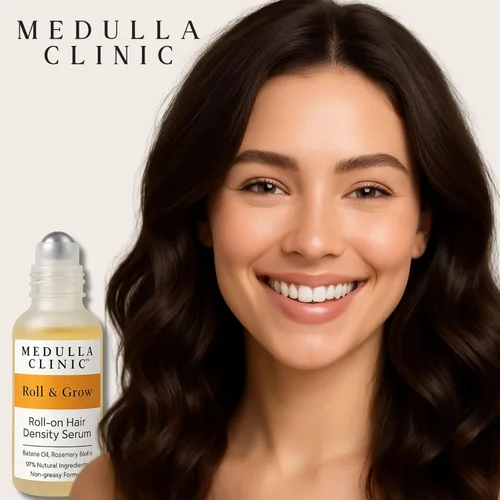 Miniatura 9 de Suero Roll-On para el crecimiento del cabello – 5% romero, 3% proteína y 2% cafeína – Aceite de batana y biotina para el cuero cabelludo