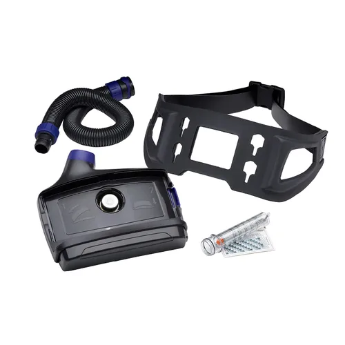 3M PAPR, Versaflo - Conjunto de respirador purificador de aire alimentado TR-614N, incluye unidad PAPR, batería estándar, tubo de respiración y