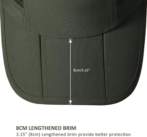 Miniatura 6 de GADIEMKENSD Sombrero plegable para hombre de ala larga con protección solar UPF 50+