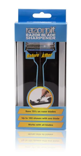Miniatura 2 de de los hombres Cuchilla de afeitar Sacapuntas, Negro