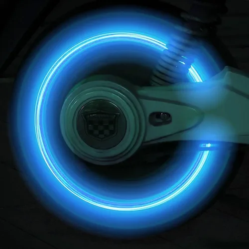 Miniatura 2 de 4 PIEZAS, 8 PIEZAS Tapas Universales Fluorescentes para Válvulas de Neumáticos, Tapas Luminosas para Válvulas de Aire de Neumáticos de Coche