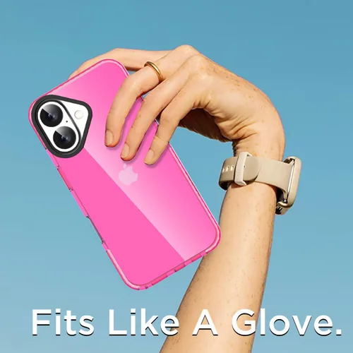Miniatura 121 de AICase Funda protectora para iPhone 16 compatible con iPhone 16, delgada, ligera, transparente [no amarillenta] Diseño vibrante