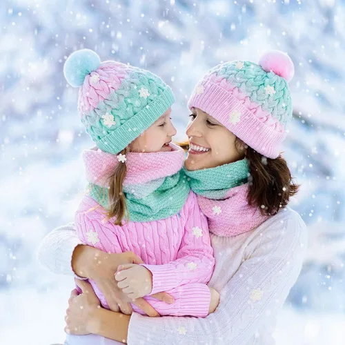 Miniatura 5 de 80 piezas de mini copo de nieve para manualidades, adornos de Navidad de resina blanca con purpurina pequeña, botones en forma de nieve, decoración
