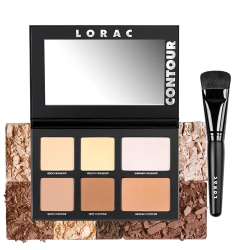 Miniatura 5 de LORAC PRO Paleta de contorno y pincel de contorno, multicolor
