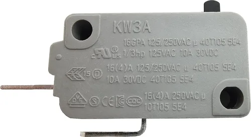 Miniatura 6 de Interruptor de puerta de horno de microondas KW3A 16A 125/250V Interbloqueo de puerta (2 normalmente abiertos y 1 normalmente cerrado)