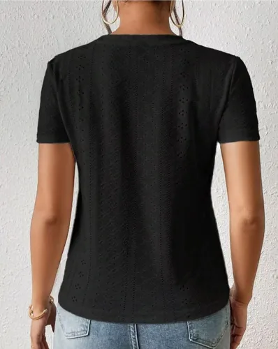 Miniatura 3 de Camiseta de verano para mujer, diseño de árbol de coco y arena, con estampado de sol, sal y arena, camiseta de manga corta para vacaciones