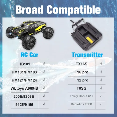 Miniatura 6 de Batería de iones de litio de 7.4 V 2000 mAh con enchufe en T estilo Dean, batería recargable RC 2S para WLtoys 4WD de alta velocidad y la mayoría