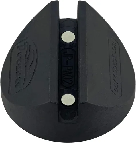 Potauto Almohadilla magnética universal de nylon PA6 con ranuras, almohadilla para gato con pinchos y soldadura (ancho de ranura 0.39 pulgadas),