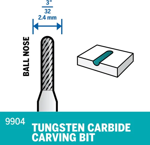 Miniatura 3 de Dremel Cortador de carburo de tungsteno 9904