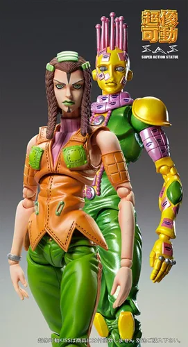 Miniatura 6 de Medicos JoJo's Bizarre Adventure: Parte 6 - Stone Ocean: Hermes Costello Super Action Statue