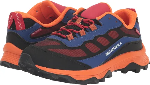 Miniatura 7 de Merrell Moab Speed Low impermeable para niño (bebéniño pequeñoniño grande), azulnegronaranja