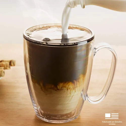 Miniatura 10 de Tervis Vaso de plástico con filtro floral con envoltura y tapa púrpura real, taza de 16 onzas, transparente