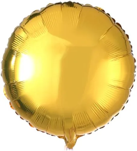 Miniatura 12 de Globos redondos de Mylar de aluminio dorado y negro, 20 globos metálicos de fiesta de 18 pulgadas para baby shower, graduación, decoración de fiesta