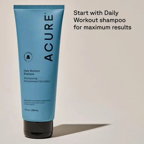 Miniatura 6 de Acure Acondicionador diario de sandía para entrenamiento - Acondicionador hidratante y humectante ligero para mujeres y hombres con cabello graso