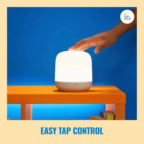 Miniatura 6 de WiZ Connected Hero v2 - Lámpara de mesa portátil inteligente, habilitada para WiFi, 16 millones de colores, compatible con Alexa y Google Home