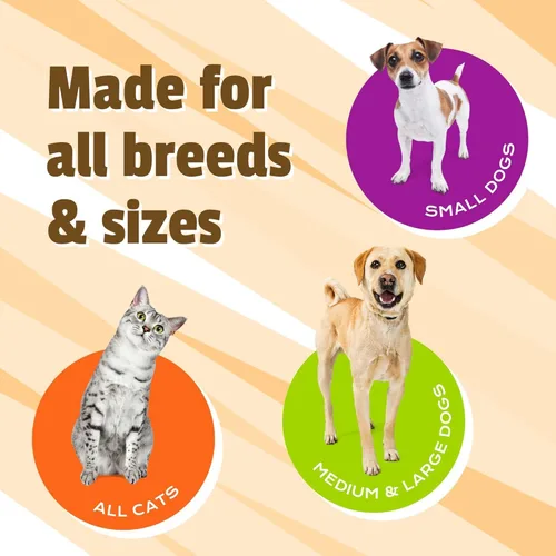 Miniatura 3 de Pet Naturals Suplemento de cadera y articulaciones con glucosamina, condroitina y MSM para perros y gatos, sabor a pato, 160 masticables