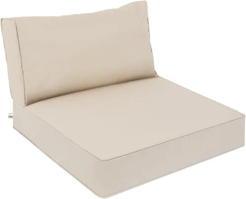 Miniatura 46 de AAAAAcessories Cojines de asiento para exteriores, resistentes a la decoloración, cojines de repuesto impermeables para muebles de patio, 21 x 21 x