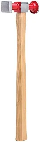 Miniatura 2 de Fairmount Martillo de curva inversa Mango de madera Dinging con caras redondas y cuadradas de corona alta para reparación de automóviles y formación