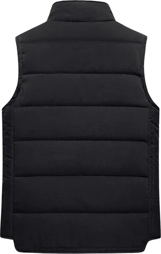 Miniatura 2 de Chrisuno Chaleco Acolchado para Mujer Casual con Cuello Levantado Chaleco Acolchado para Exteriores Chaleco de Esquí
