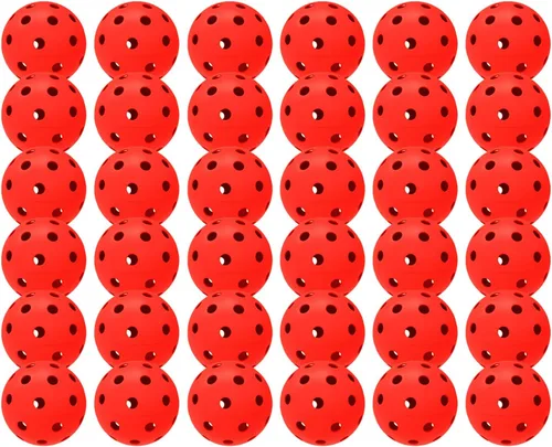 Miniatura 49 de Paquete de 6 pelotas de pickleball deportivas para exteriores - 40 pelotas de pickleball - Bolas de pickleball de EE. UU. aprobadas por USAPA