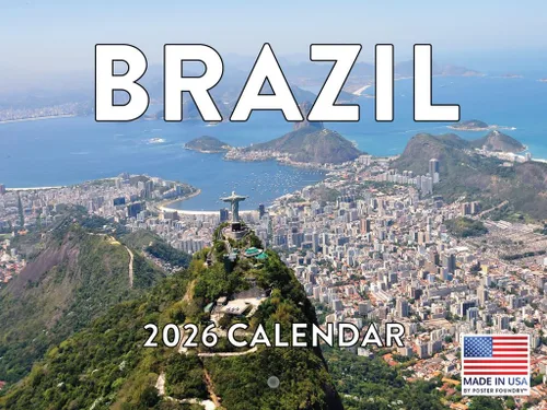 Miniatura 76 de Calendario Argentina 2026 Calendario mensual de pared de 12 meses Fabricado en Estados Unidos