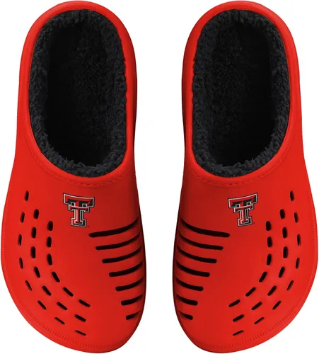 Miniatura 15 de FOCO Men's NCAA Sherpa Lined Big Logo Clog