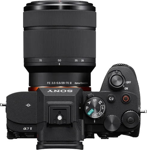 Miniatura 4 de Sony Cuerpo de cámara de marco completo sin espejo a7 V con kit de lente II de 1.102-2.756 in ILCE-7M5MB 33MP, 30 FPS, video 4K 120p AI AF, 7.5