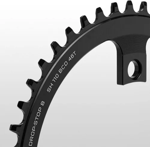 Miniatura 3 de Plato Drop-Stop Componentes de dientes de Lobo: 44T x Shimano Asimétrico 110 bike-chainrings-and-accessories