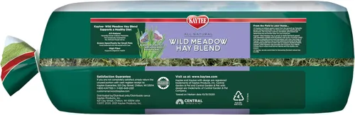 Miniatura 10 de Kaytee All Natural Timothy - Mezcla de heno de prado silvestre para conejillos de indias, conejos y otros animales pequeños, 24 onzas
