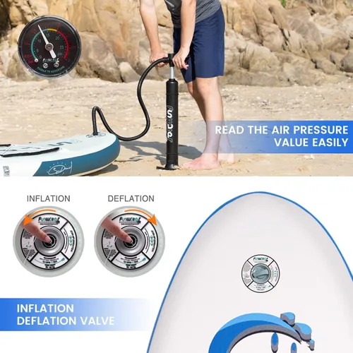 Miniatura 5 de FunWater Tabla de remo inflable ultraligera con accesorios de SUP para adultos y jóvenes de todos los niveles de habilidad