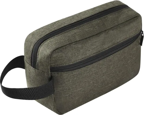 Miniatura 14 de Icramsy Neceser de viaje para mujeres y hombres, bolsa de cosméticos colgante, accesorios de viaje para mujeres y hombres, Negro, Moderno