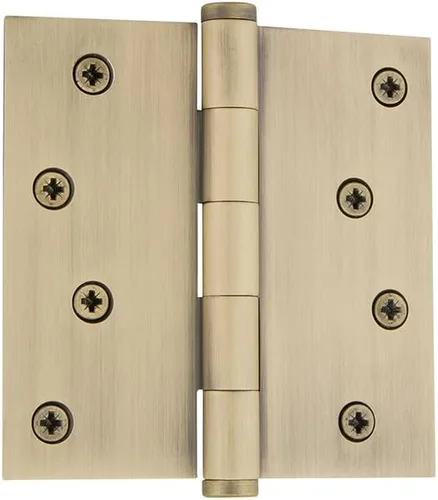 Miniatura 67 de Grandeur Hardware 824304 Bisagra residencial con punta de bellota de 3.5 pulgadas con esquinas de radio de 5/8 pulgadas en peltre antiguo
