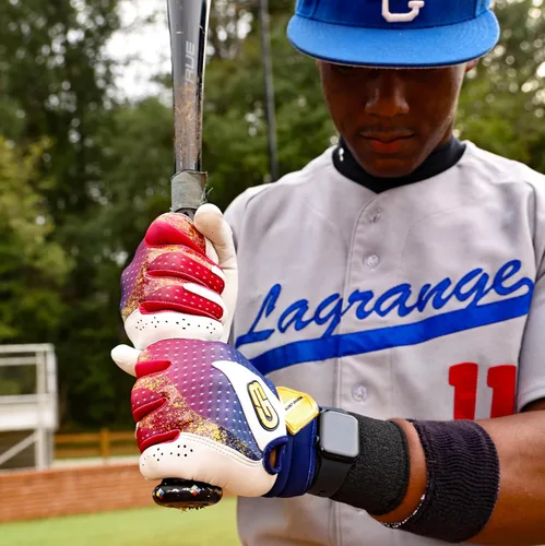 Miniatura 6 de Grip Boost Loaded - Guantes de bateo de béisbol con piel Boost Plus, tallas para adultos y jóvenes USA