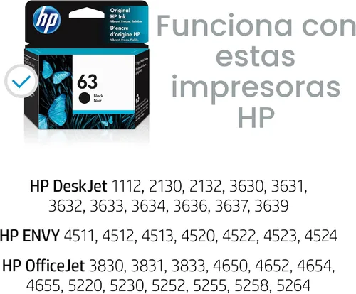 Miniatura 2 de Cartucho HP 65 Original Negro (N9K02AN).