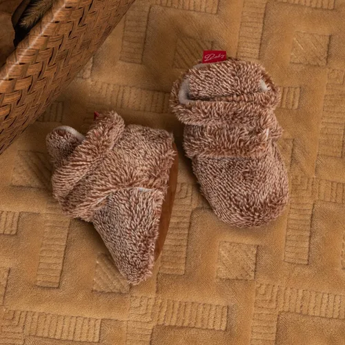 Miniatura 212 de Sawimlgy - Botines de algodón antideslizantes para recién nacido, con agarre, para cuna o para el invierno