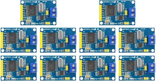 Miniatura 6 de 5 unids MCP2515 CAN Módulo de bus TJA1050 receptor SPI Módulo DC 5V convertidor de fuente de alimentación
