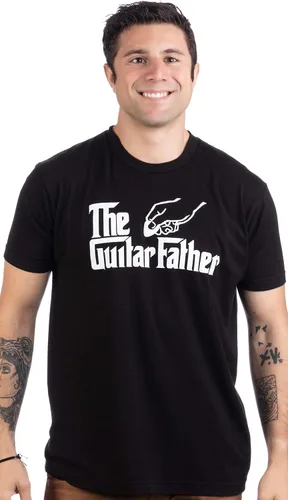 Miniatura 2 de The Guitar Father - Camiseta divertida para hombre y mujer