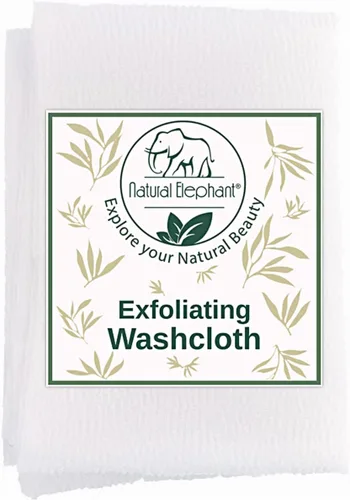 Miniatura 12 de Natural Elephant Paño exfoliante gris carbón japonés limpiador de ducha para cuerpo (paquete de 3 (3 paños))