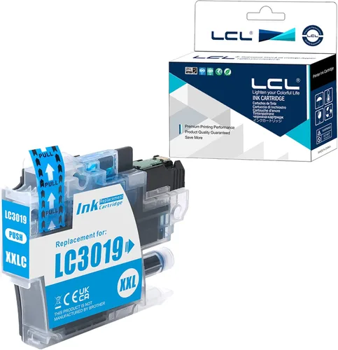 Miniatura 8 de LCL Cartucho de tinta de repuesto compatible para Brother LC3019 LC3017 XXL LC3017BK LC3019BK de alto rendimiento MFC-J5330DW J6530DW J6930DW Negro