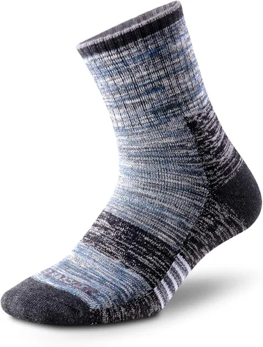 Miniatura 5 de FEIDEER Calcetines de senderismo para hombre, calcetines absorbentes de un cuarto de tripulación para hombre, deportes al aire libre, 345