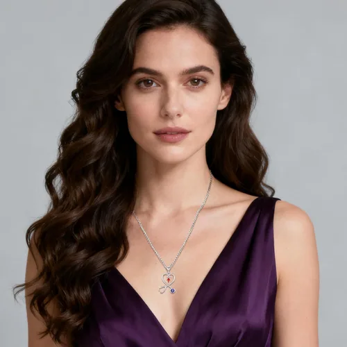 Miniatura 126 de Collar de alas de ángel de plata de ley 925, ángel de la guarda, enfermera RN caduceo, dije de ángel de cristal, joyería de regalo para mujer