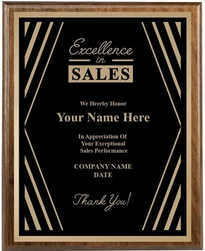 Miniatura 11 de Crown Awards 8x10 Personalized Recognition Plaque Trophy Award Varios