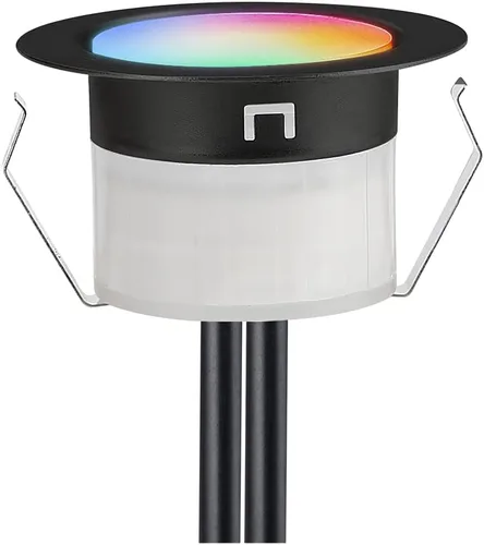 Miniatura 20 de Kit de luces LED para cubierta FVTLED, 10 piezas Φ1.22 WiFi Smart Phone Control de bajo voltaje empotrable RGBW para iluminación de cubierta Rgbw