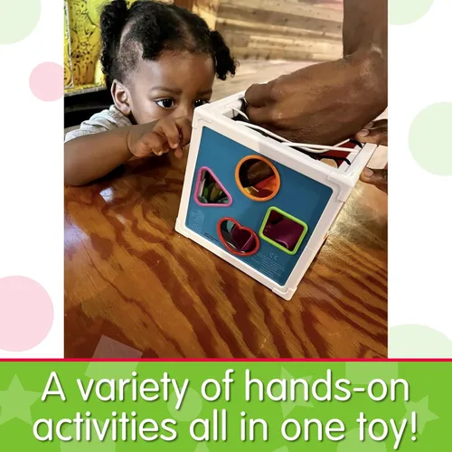 Miniatura 4 de The Learning Journey: Cubo de actividades Pop & Discover – Divertido Montessori Educación Temprana – Juguete sensorial para niños – Autismo