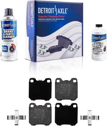 Miniatura 26 de Detroit Axle - Pinza de disco del lado del acompañante + pastillas de freno de cerámica de repuesto para Lexus HS250H Toyota RAV4 Prius V Scion xB