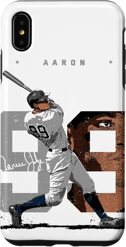 Miniatura 11 de Aaron Judge Number Portrait Baj New York MLBPA - Carcasa para iPhone 17