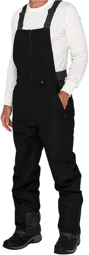 Miniatura 2 de BODOAO Pantalones de esquí para hombre, aislados, resistentes al agua, pantalones de esquí para nieve, overol de snowboard con aislamiento