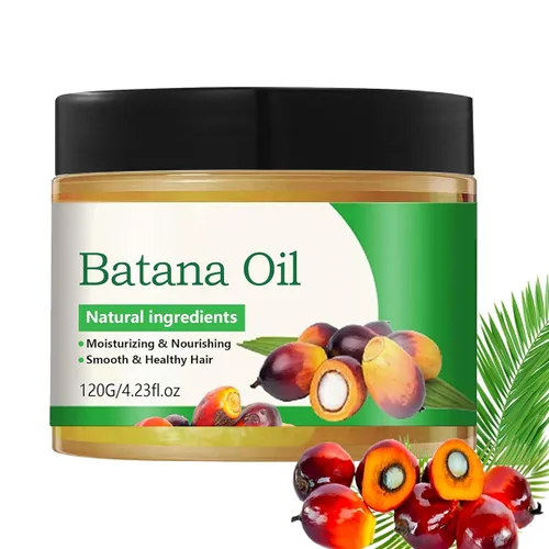 Aceite de batana para el crecimiento del cabello, aceite de batana 100% natural puro y crudo sin refinar, orgánico sin refinar Dr. Sebi crudo de