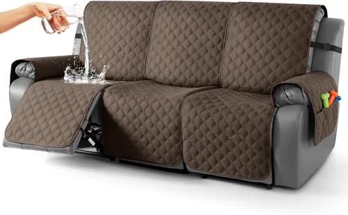 Miniatura 77 de TAOCOCO Fundas reclinables 100% impermeables, con correas para las piernas, funda de sofá reclinable reversible para silla reclinable, protector